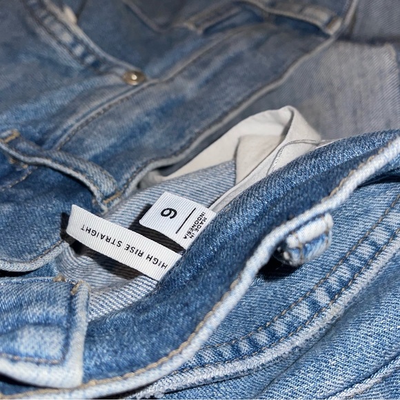 Loft jeans like new ultra high rise size 6 cargo pocket - Picture 3 of 5